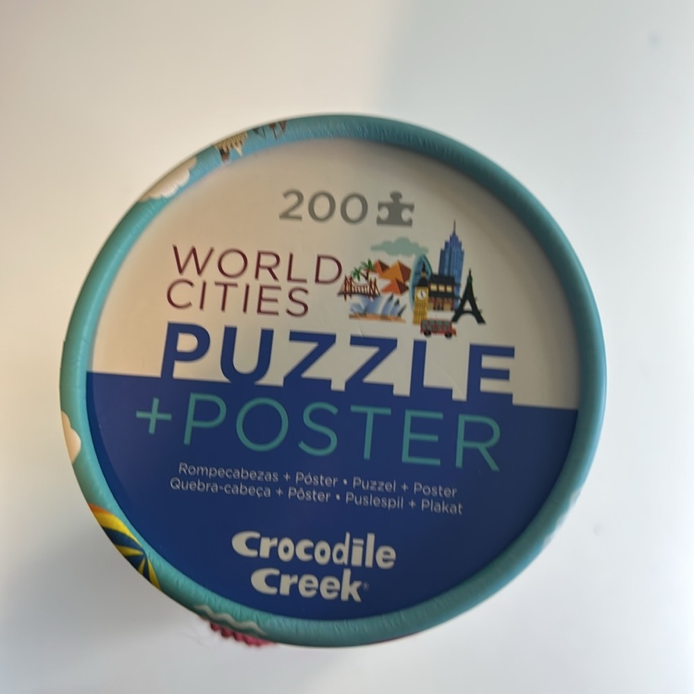 THREE PUZZLES WORLD CITIES PUZZLE, THE GOLDEN GIRLS PUZZLE, JOHN DEERE PUZZLE - Picture 13 of 13